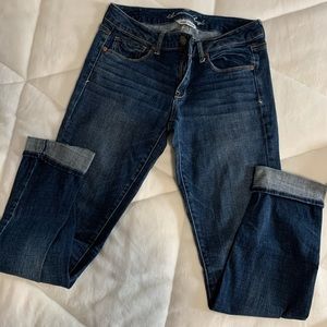American eagle super stretch jeans size 8 regular